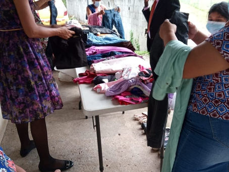 Actividad solidaria en la comunidad de las Trancas y las Tranquitas. Más de 33 familias beneficiadas