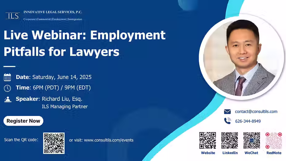 Employment Pitfalls for Lawyers