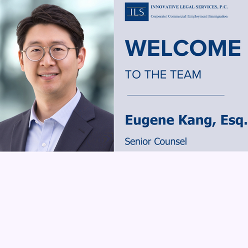 ILS Adds Eugene Kang to Its Corporate and M&A Practice