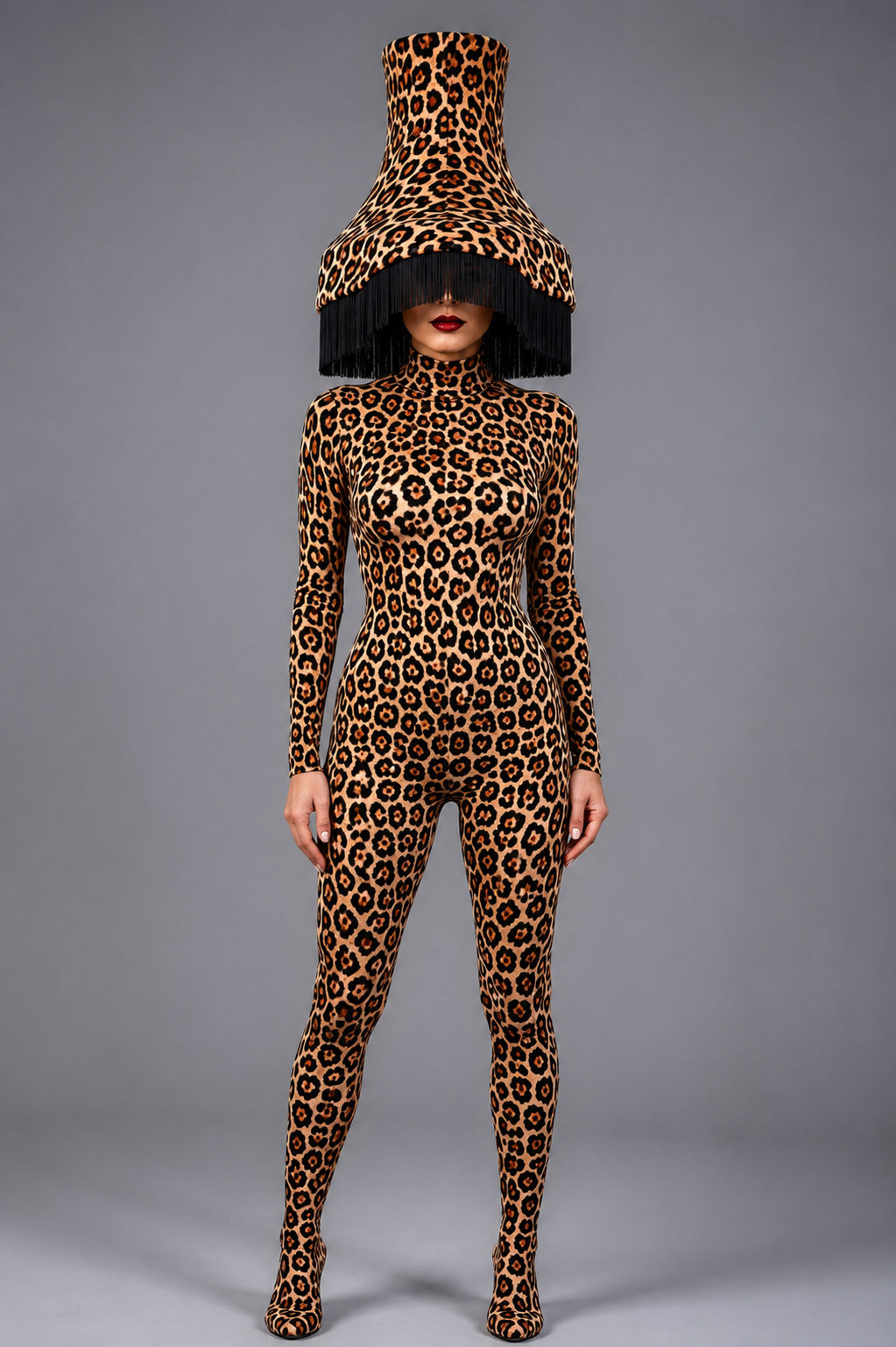 Rental Leopard Print Costume, Animal Print Catsuit, Jungle Costume, Safari Costu