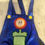 Miniature : Super Mario costume. Halloween Cosplay Comic Con 