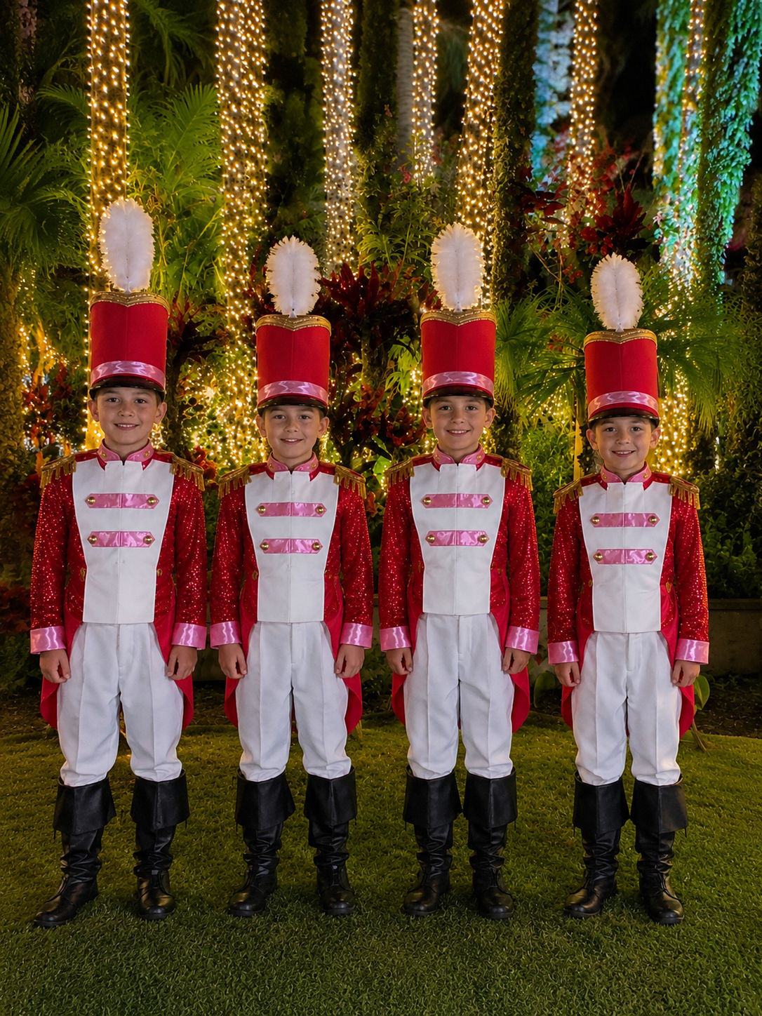 Children’s Toy Soldier Costume | Red Military Parade Uniform