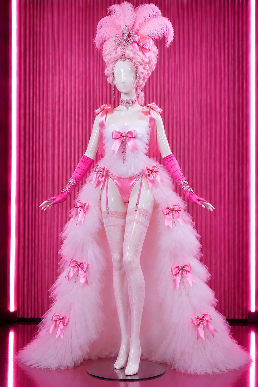 Rococo Showgirl Costume