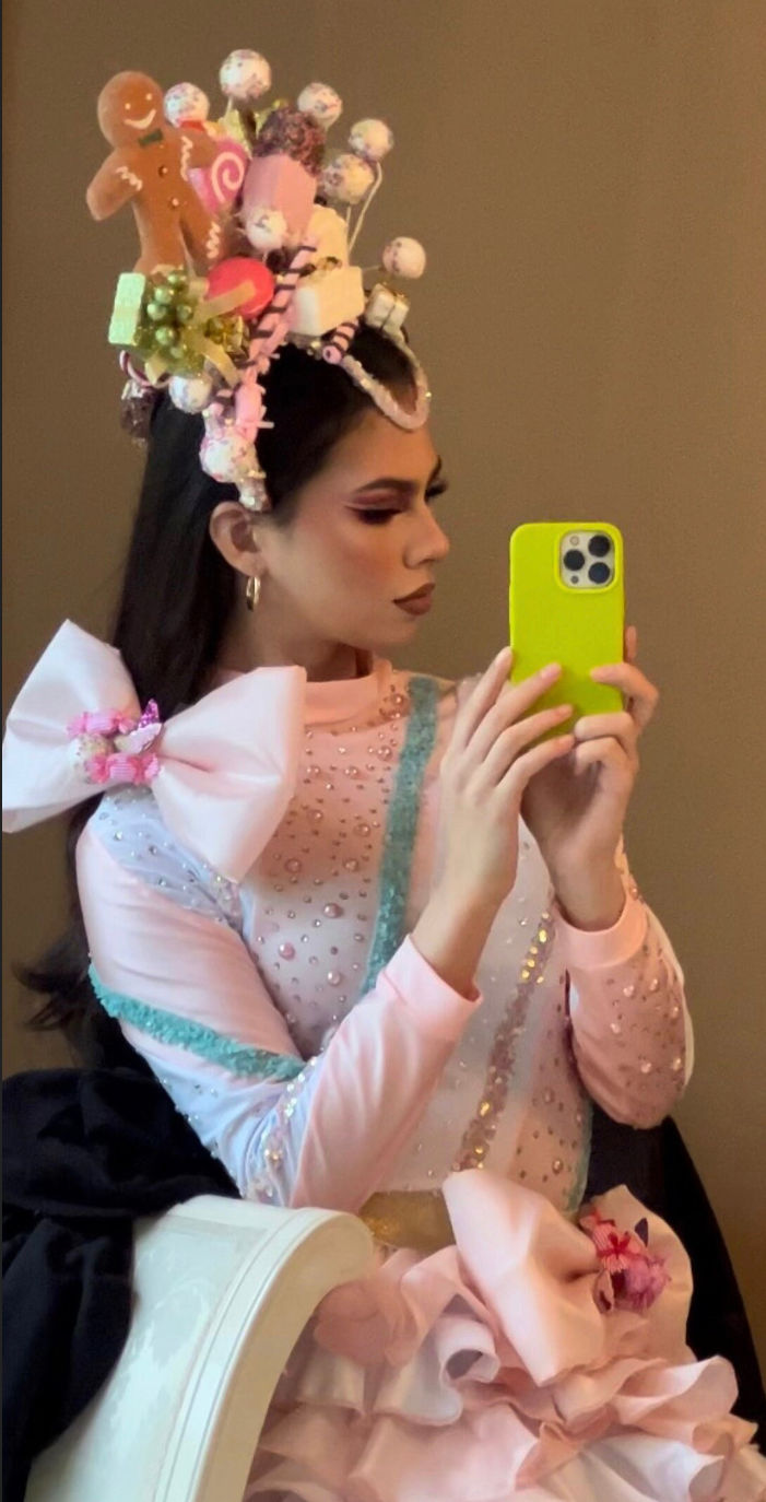Miniaturbild: Sweet Candy-Land Princess costume. Sale. Rent. Christmas. Halloween. Theater