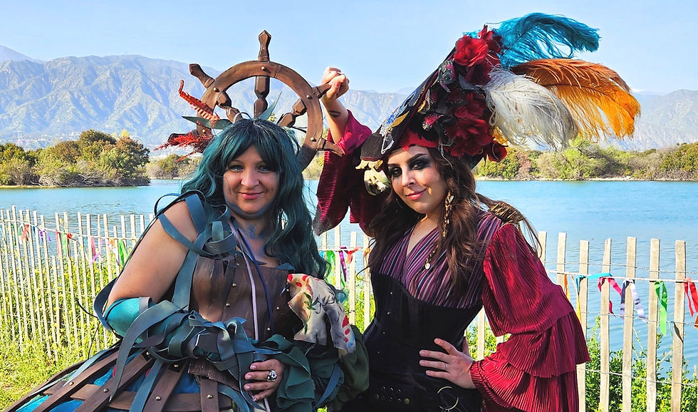 Miniature : Pirate Ship at Sea costume. Rent. Sale. Cosplay. Halloween. Party. Theater.