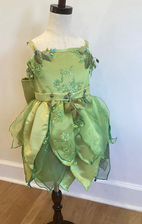 Fairy, Tinker Bell Dress. Costume. Girl. Toddler. Halloween, Party.