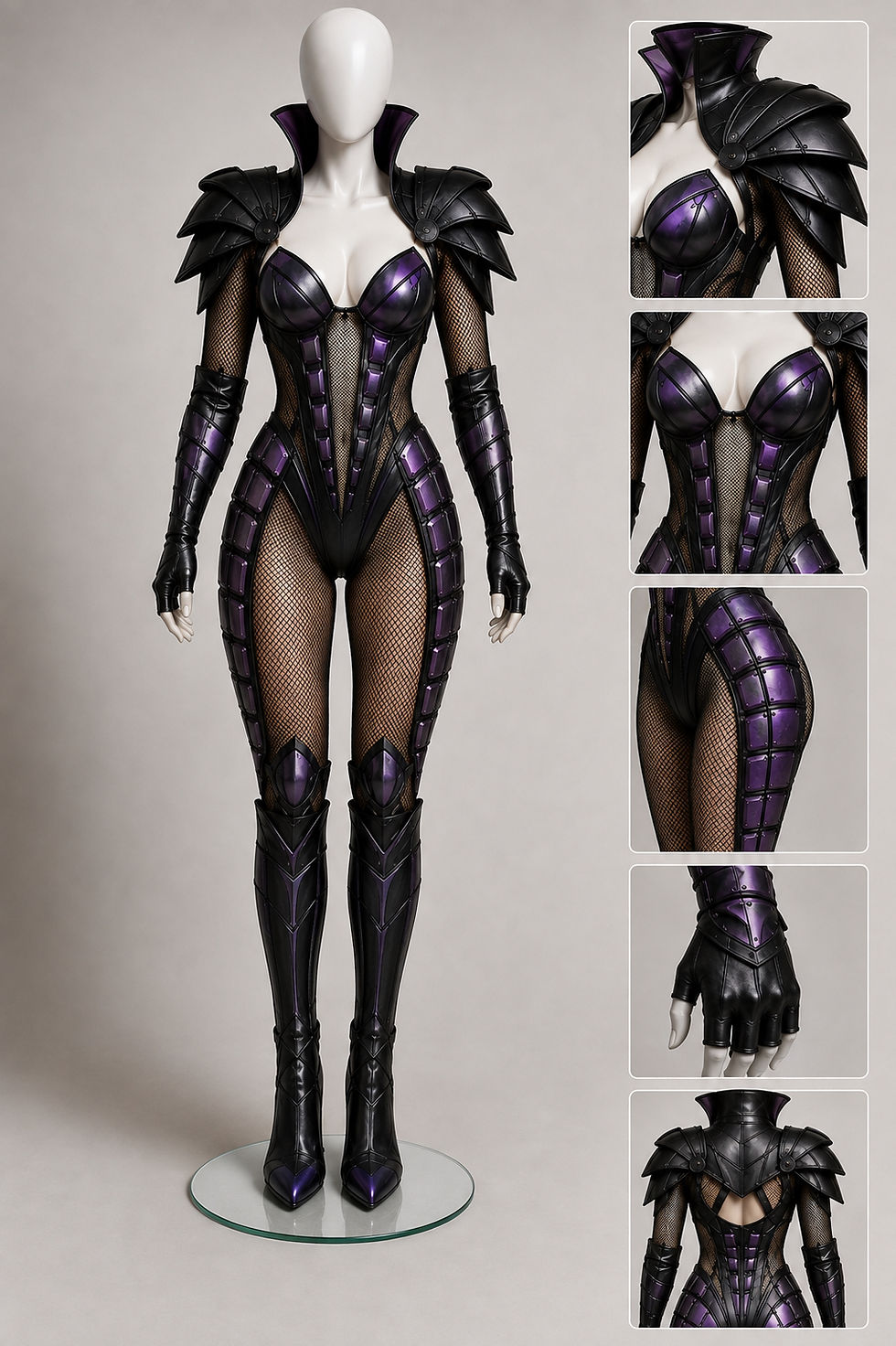 Purple Warrior Costume | Video Game Inspired Costume
