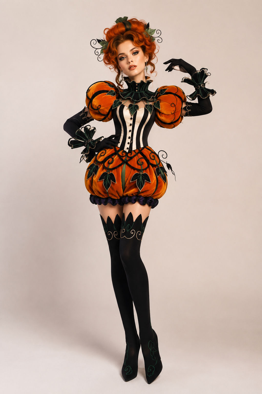 Enchanted Pumpkin Halloween Costume