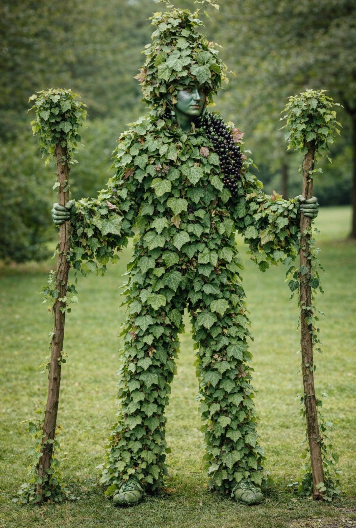Living Tree Costume – Ivy Forest Character for Festivals, Garden Events & Walkar