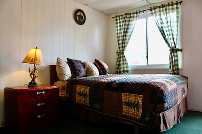 standard queen hotel room at the lake george motel montreal in lake george ny