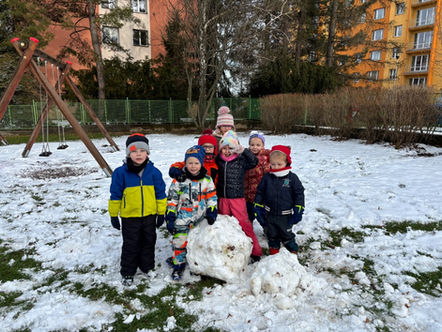 Třída Sluníčko - Sněhové radovánky