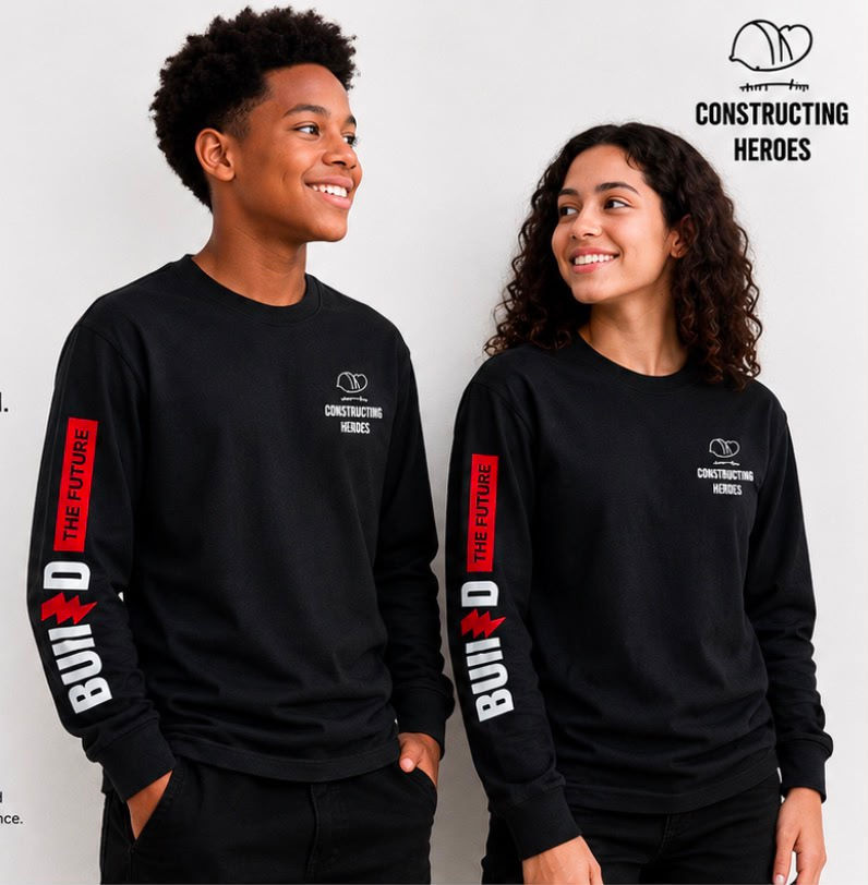 Thumbnail: Constructing Heroes Crew Neck