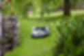 Mähroboter der Firma Gartentechnik Leopold