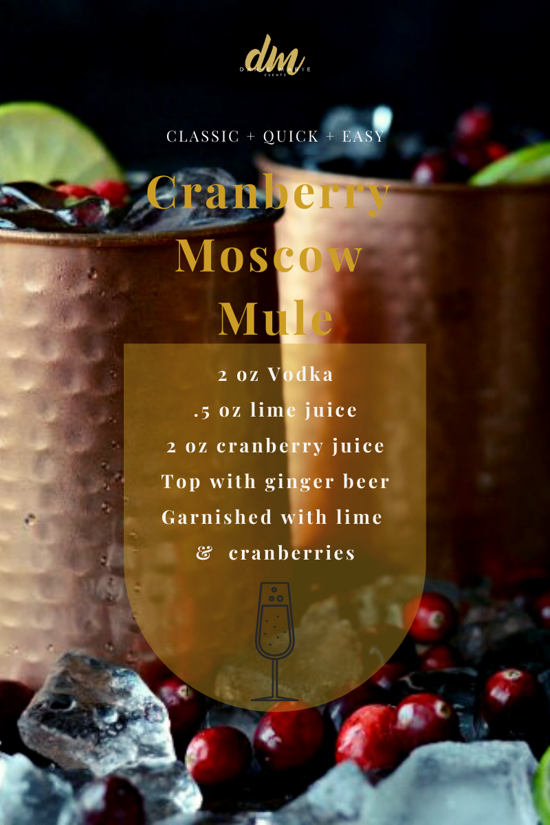 Cranberry Moscow Mule Recipe