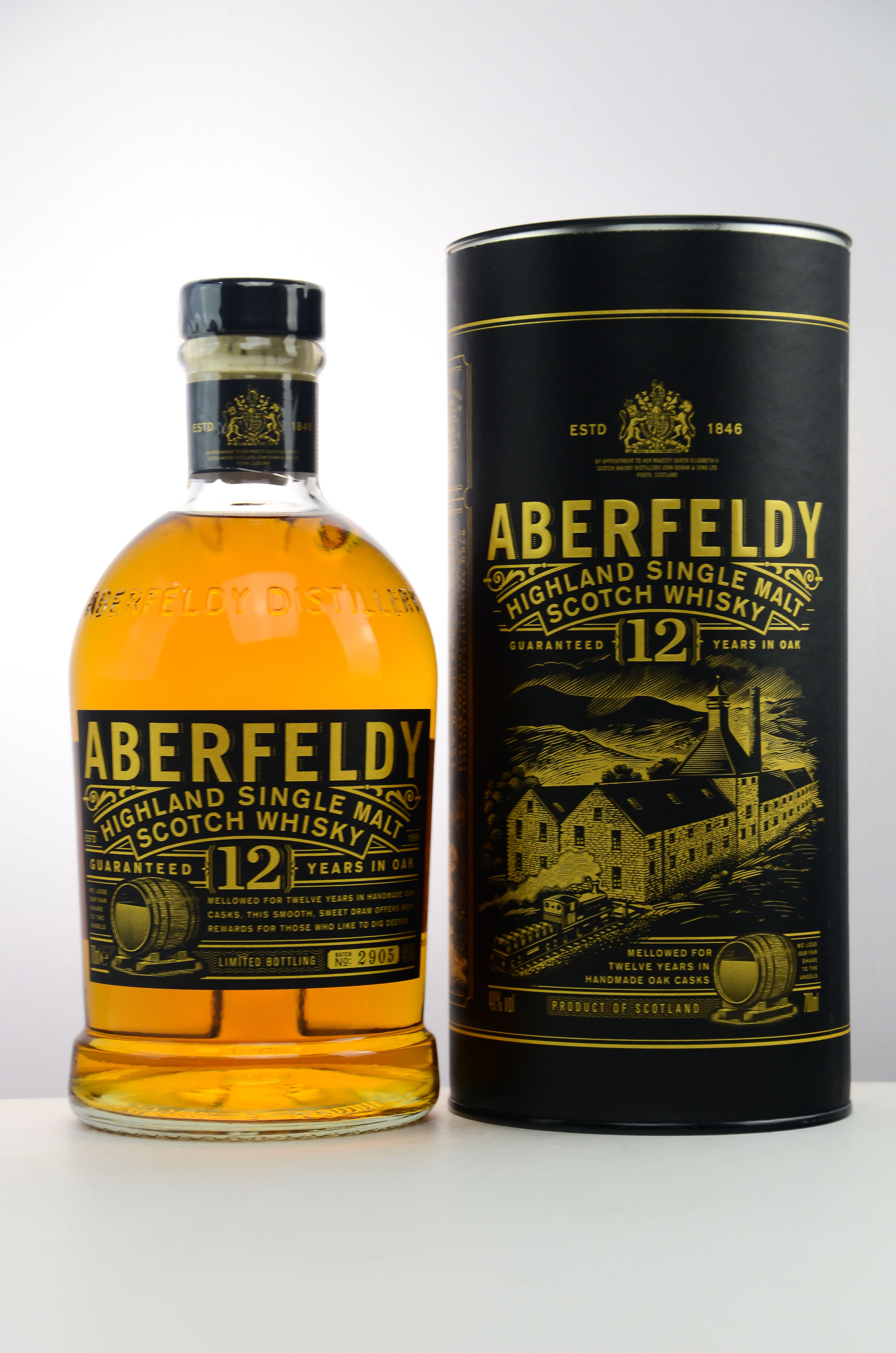 Aberfeldy 12 Jahre – Single Malt Scotch Whisky – 40% vol.