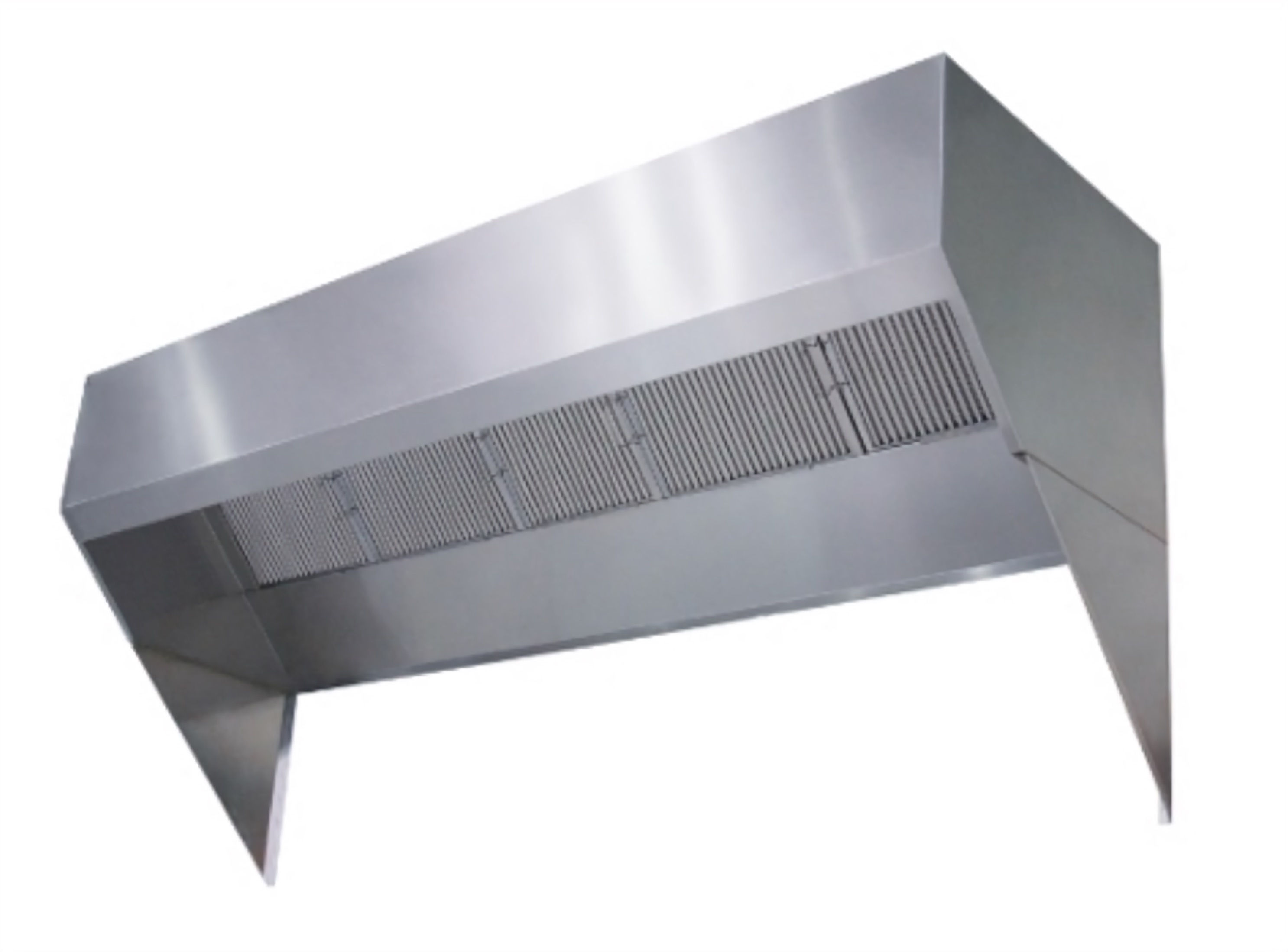 FloAire 6' Premium Mobile Kitchen Hood System with Exhaust Fan