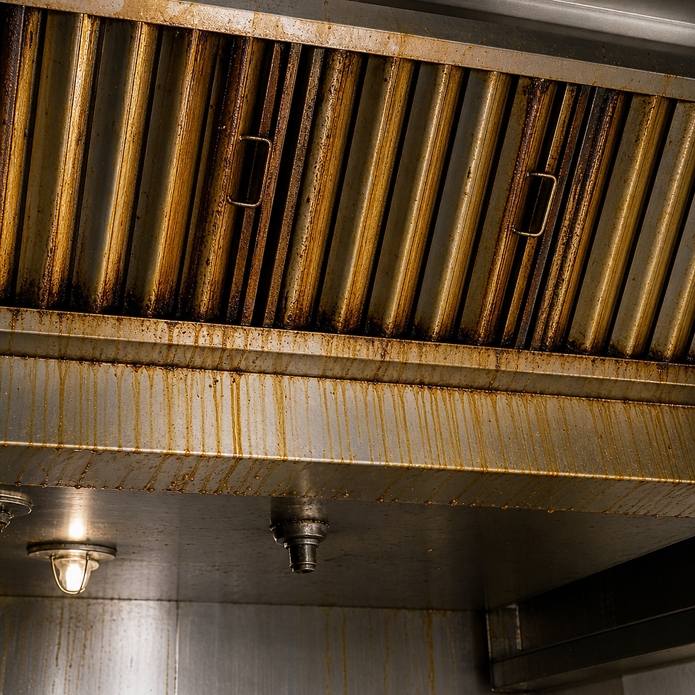 Grease Buildup in Kitchen Hoods: Speed & Fire Risk