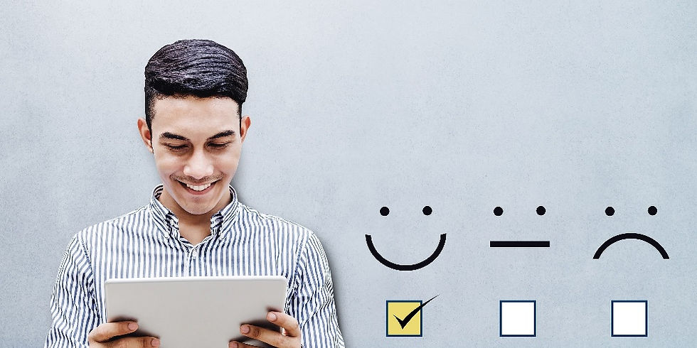 smiling man