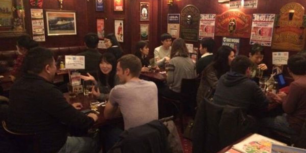 Exciting & Fun Language Exchange @British pub Shibuya☆楽しい言語交換Meetup@渋谷 KENTAROH