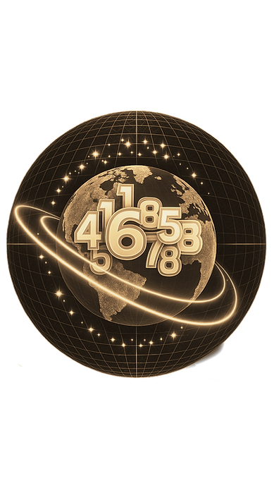 Getallen in een wereldbol - wat zeggen de getallen over mij