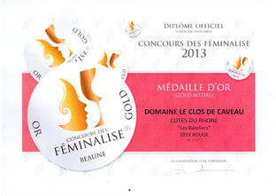 2012, Or - Concours Féminalise