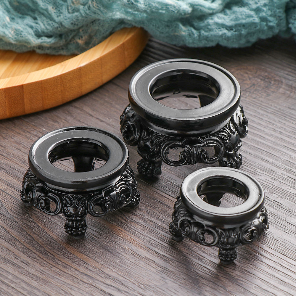 Retro Crystal Ball Stand Branch Base