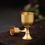 Thumbnail: Brass Chalice (Gold Tone, Miniature and Small Sizes)