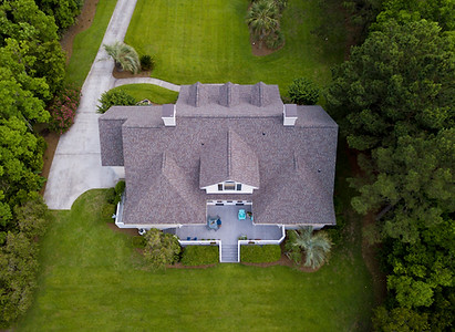 Aerial View of a Beautiful Property