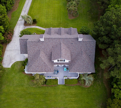 Aerial View of a Beautiful Property