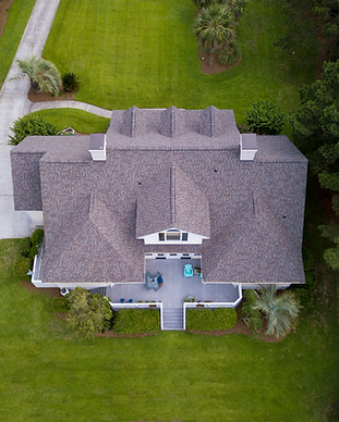 Aerial View of a Beautiful Property