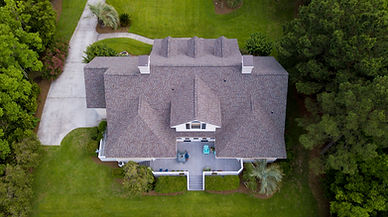 Aerial View House