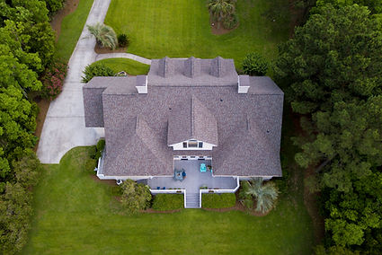 Aerial View of a Beautiful Property