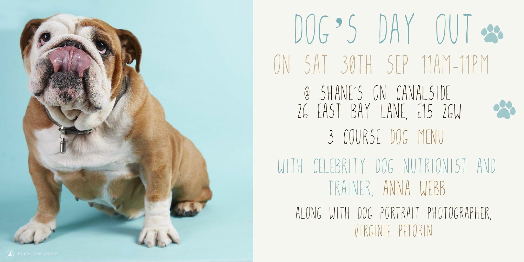 Dog's Day out SAT 30 SEP London
