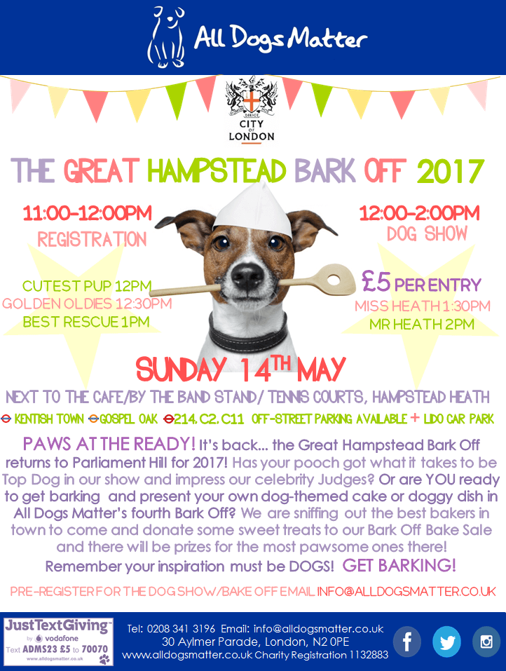 The Great Hampstead Bark Off 2017