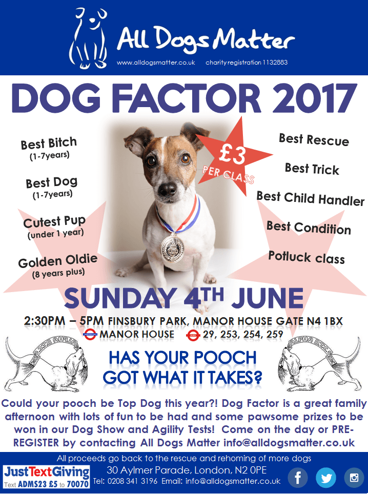 Dog Factor 2017 by All Dogs Matter