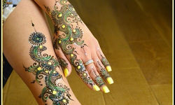Modern Traditional Henna Design