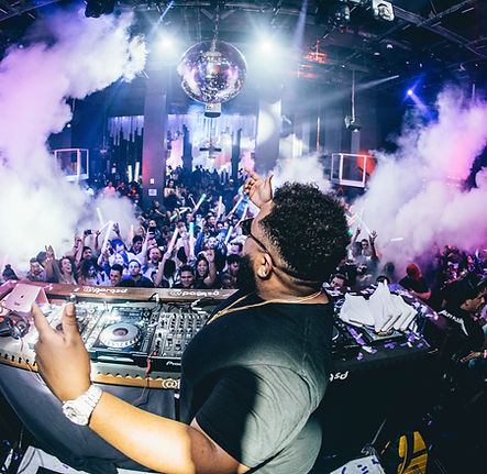 Dj Performing Live Music