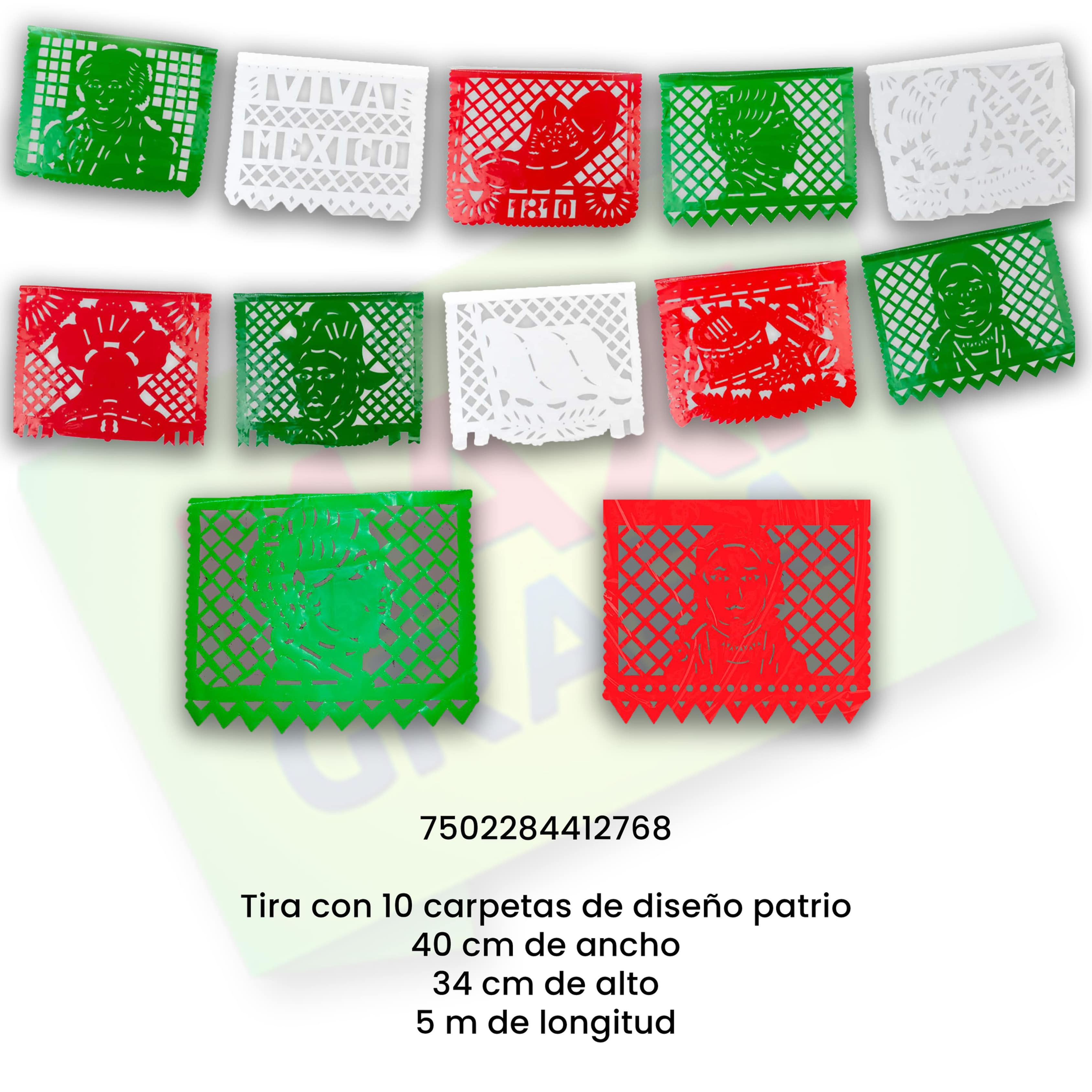 Enramada de plástico 1/2 héroes