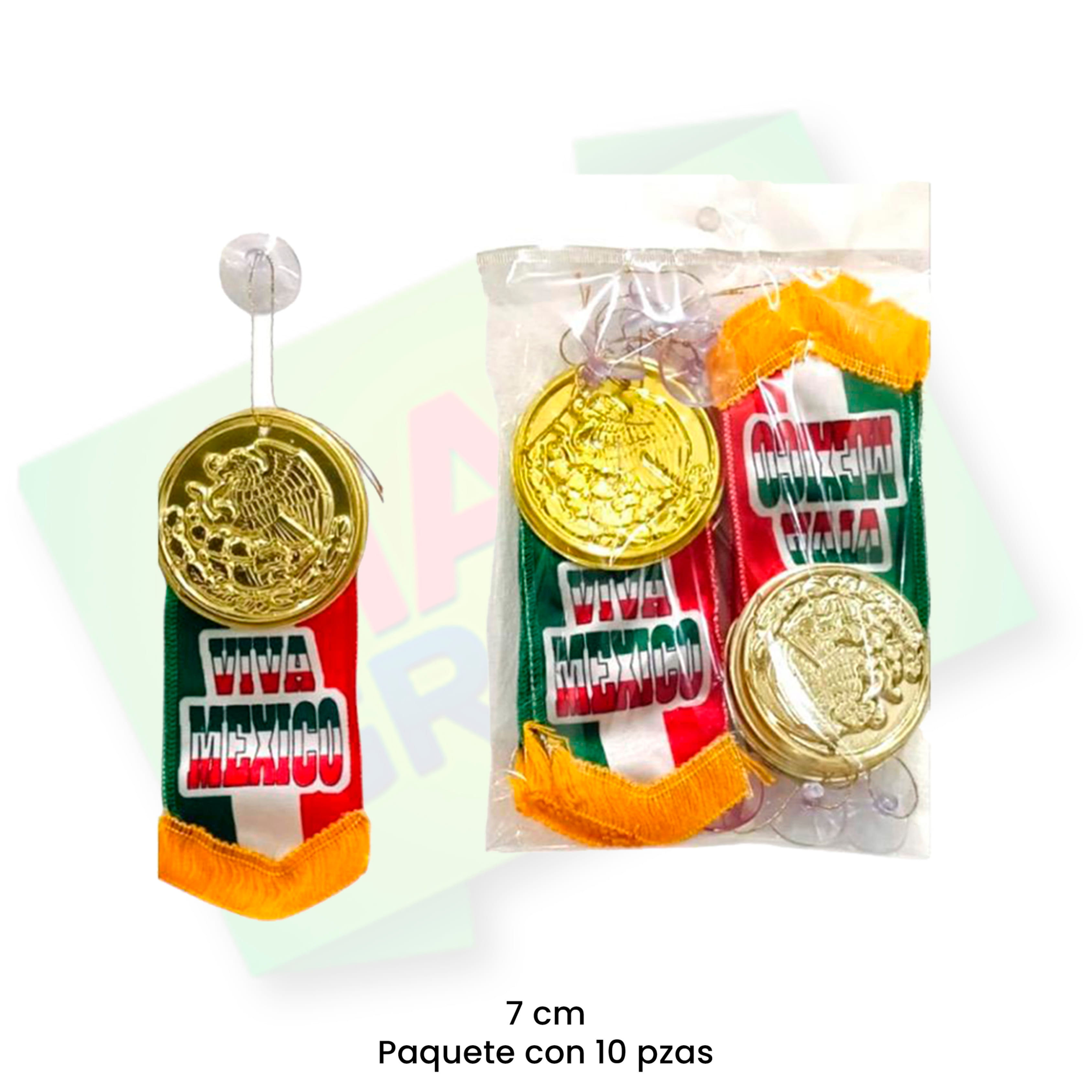 Gallardete tricolor mini con chupón