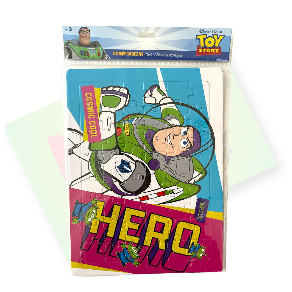 Miniatura: Rompecabezas cartón 48 piezas licencia varios modelos