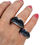 Miniatura: Anello Diva Kiss grande argento
