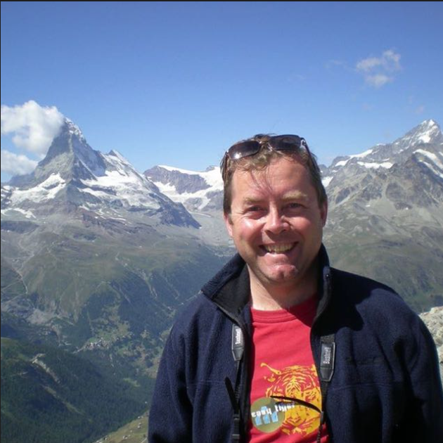 Your Hypnotherapist John doing a hike in Switerland