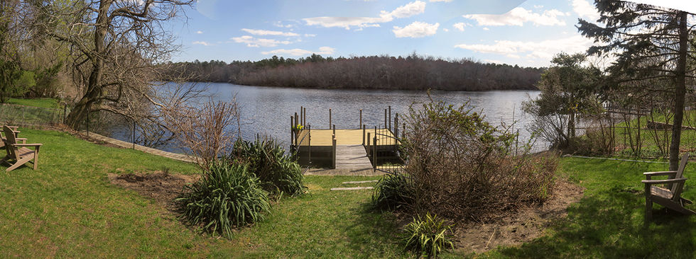 Panorama from upper garden.