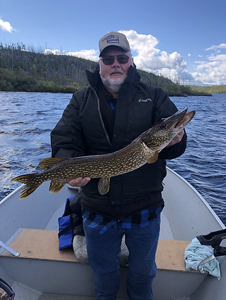 fall pike fishing with kelly