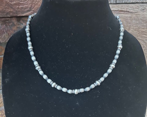 Sterling Pearl Necklace