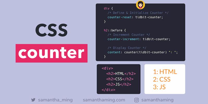 a guide to css counter