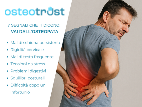 Uomo con dolori dorsali
