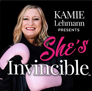 Hilary on the She's Invincible Podcast