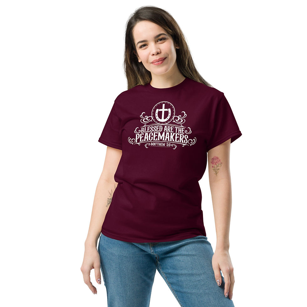 Thumbnail: Matthew 5:9 | Unisex Classic T-shirt