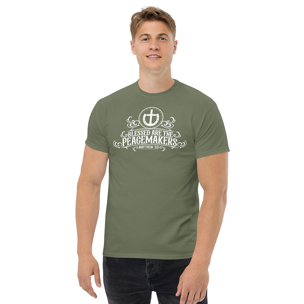 Thumbnail: Matthew 5:9 | Unisex Classic T-shirt